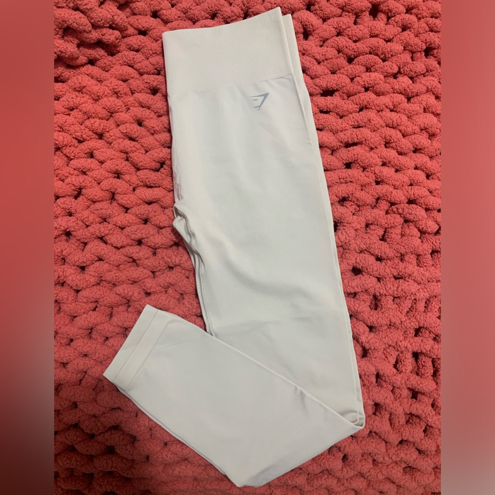 Gymshark Seamless workout leggings beige